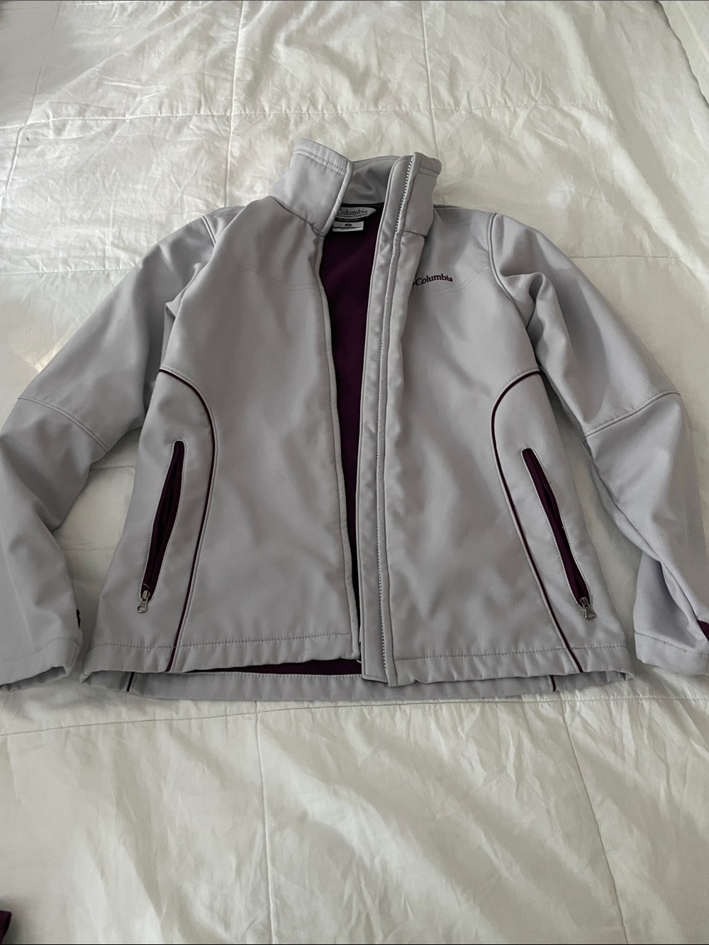Columbia Plum Hooded Shell Jacket - Picture 5 of 8